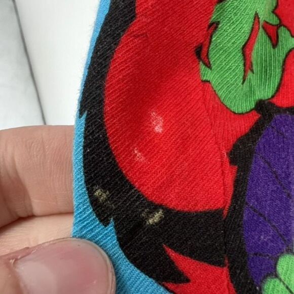 Taka by Takawear Women's Floral Split Neck Bohemian Cover Dress Blue Red large - Picture 11 of 14